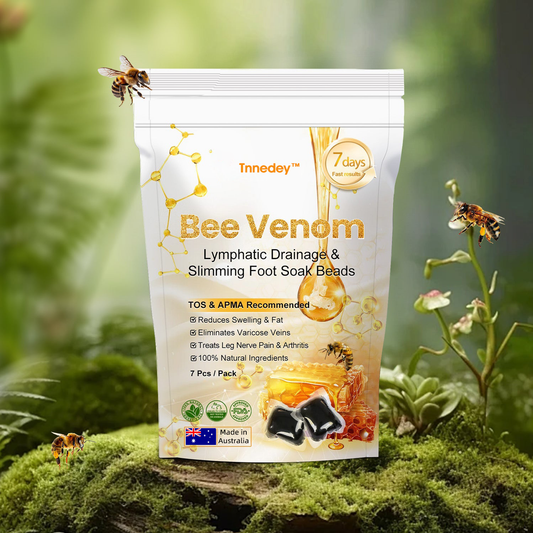 Tnnedey™ Bee Venom Lymphatic Drainage & Slimming Foot SoakBeads 70% OFF【Doctor recommendation - For all lymphatic problems and obesity】