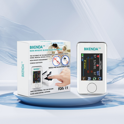 Bikenda™ Advanced Non-Invasive Blood Glucose Meter – 99.9% Accuracy + Special Gift! Endorsed by Top Hospitals Globally