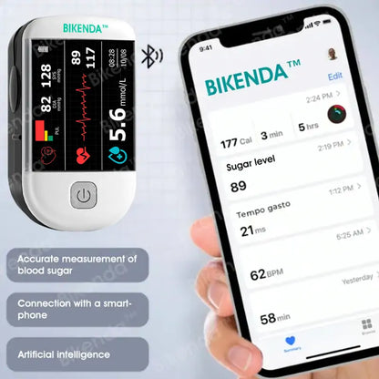 [Official Store] Bikenda™ Next-Generation Smart 3-in-1 Non-Invasive Laser Glucose Meter [99.9% Accuracy] - Christmas Sale