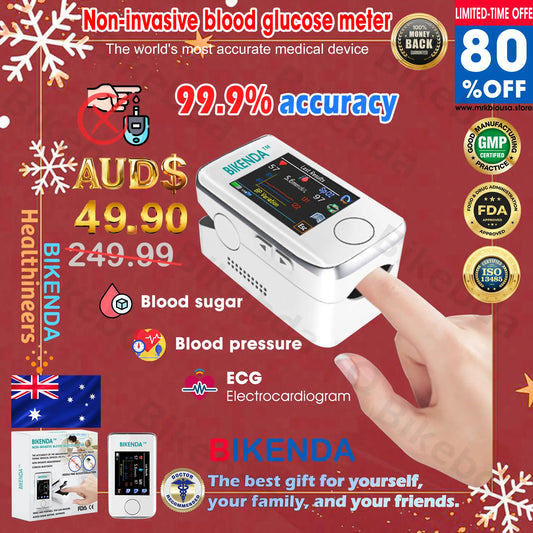 [OFFICIAL STORE]: Bikenda™ Non-Invasive Blood Glucose Meter + Exclusive Gift [99.9% Accuracy]🎄 - Recommended by A.M.A.